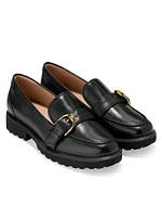 Giana 30MM Buckle Lug-Sole Loafers