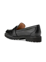 Giana 30MM Buckle Lug-Sole Loafers