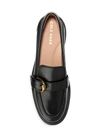 Giana 30MM Buckle Lug-Sole Loafers