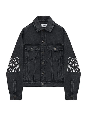 Anagram Logo Denim Jacket