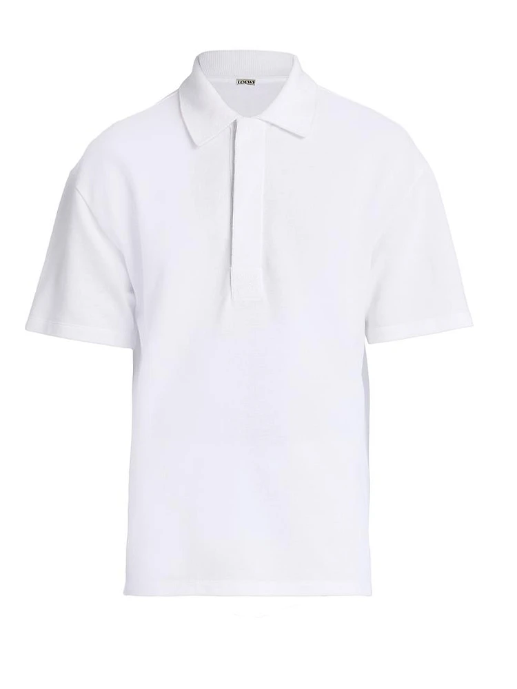 Cotton-Blend Polo Shirt