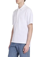 Cotton-Blend Polo Shirt