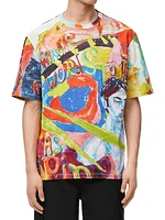 Graphic Cotton-Blend T-Shirt