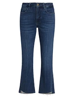 Le Crop Mini Boot-Cut Cascade Jeans