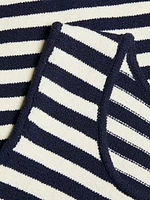 Mariner Striped Sweater Tank Top