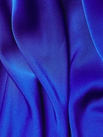 Satin Halterneck Mermaid Gown