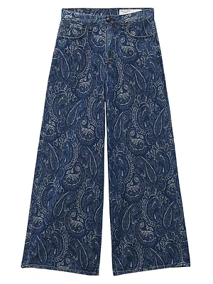 Sofie Paisley Ankle Jeans