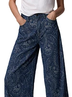 Sofie Paisley Ankle Jeans