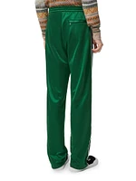 Cotton-Blend Relaxed-Fit Track Pants