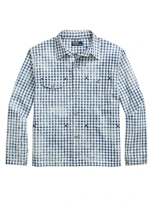 Checkered Cotton Overshirt