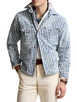 Checkered Cotton Overshirt