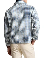 Checkered Cotton Overshirt