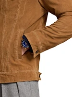 Icon Suede Trucker Jacket