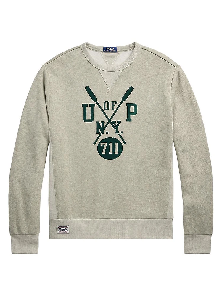 Graphic Cotton-Blend Sweatshirt