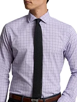 Tattersall Check Cotton Button-Front Shirt