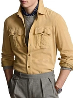 Suede Utilitarian Jacket