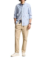 P-Wing Cotton Button-Down Oxford Shirt