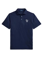 Tennis Logo Cotton Polo Shirt