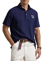 Tennis Logo Cotton Polo Shirt