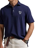 Tennis Logo Cotton Polo Shirt