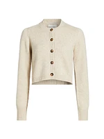 Zephir Cropped Slim-Fit Cashmere Cardigan