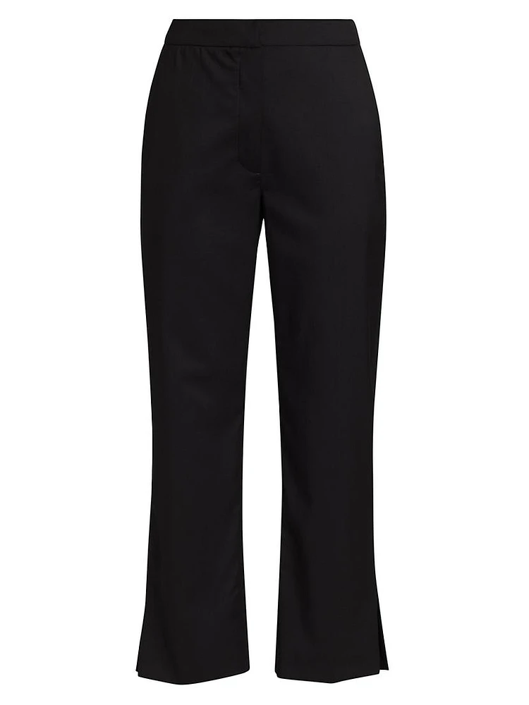 Dorkas Virgin Wool Cropped Pants