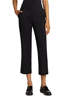 Dorkas Virgin Wool Cropped Pants