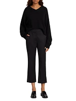 Dorkas Virgin Wool Cropped Pants