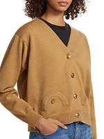 Sebright Wool-Blend Cardigan