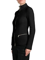 Luxe Blend Zip Jacket