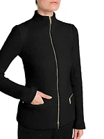 Luxe Blend Zip Jacket