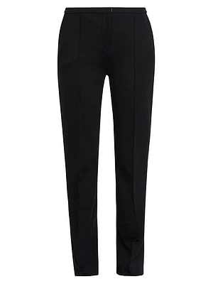 Straight-Leg Trousers