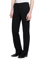 Straight-Leg Trousers