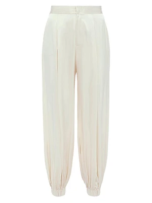 Palmer Silk Blouson Pants