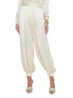 Palmer Silk Blouson Pants