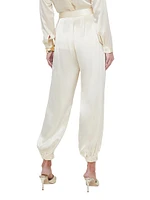 Palmer Silk Blouson Pants