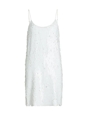 Kinny Embellished Slip Minidress