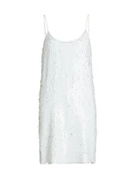 Kinny Embellished Slip Minidress