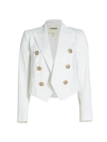 Lila Embellished Boxy Blazer