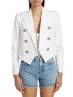 Lila Embellished Boxy Blazer