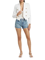 Lila Embellished Boxy Blazer