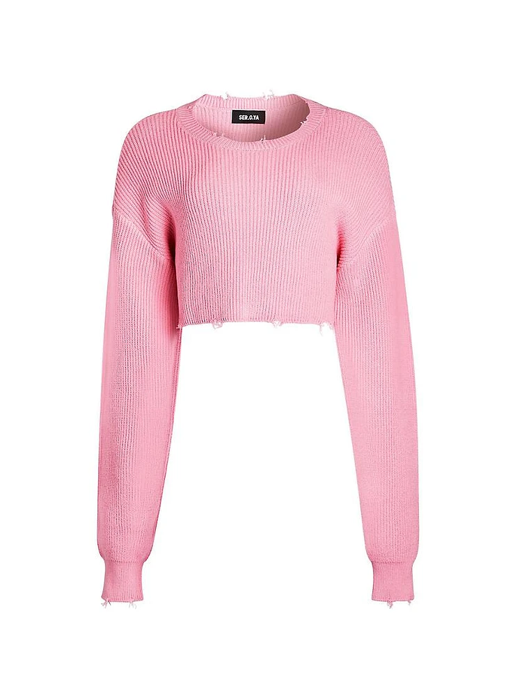 Daisy Cropped Sweater