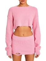 Daisy Cropped Sweater