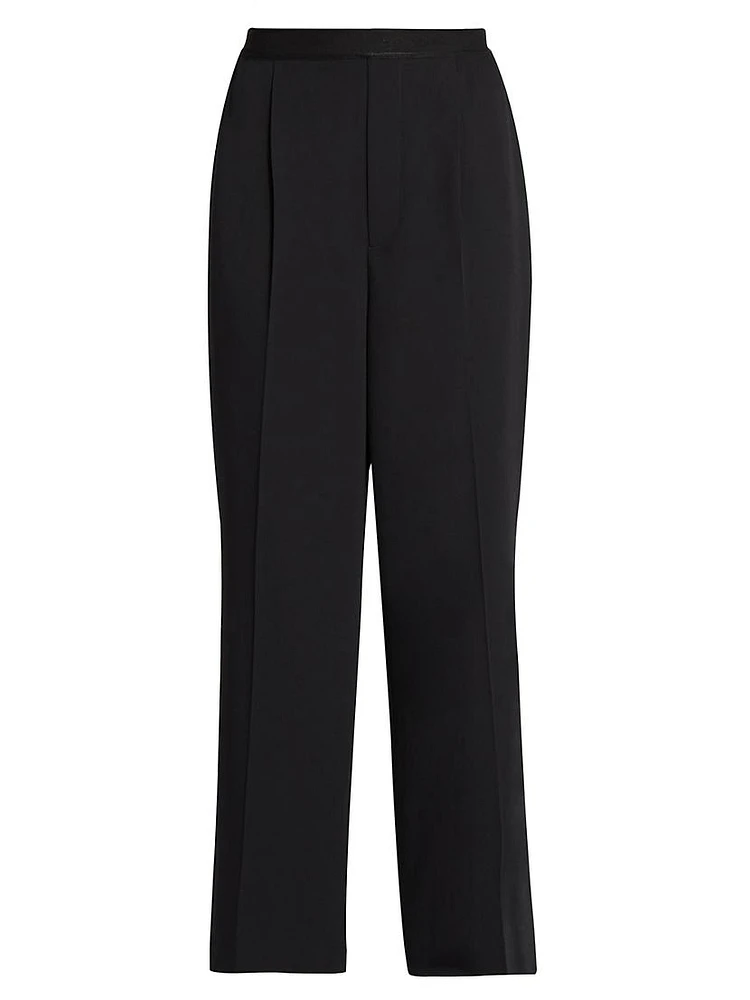 Parika Wool-Blend Low-Rise Pants