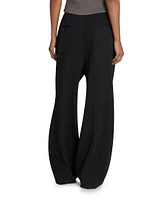 Parika Wool-Blend Low-Rise Pants