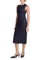 Denka Denim Sheath Dress