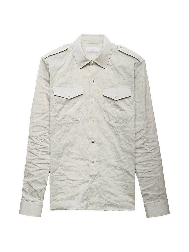 Technical Cotton Shirt