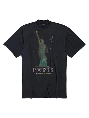 Paris Liberty T-Shirt Dress