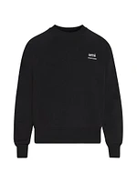 Ami Logo-Embroidered Sweatshirt