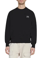 Ami Logo-Embroidered Sweatshirt